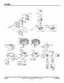 Air Cleaner Groups Muffler Groups Diagram and Parts List for  Briggs and Stratton Engine